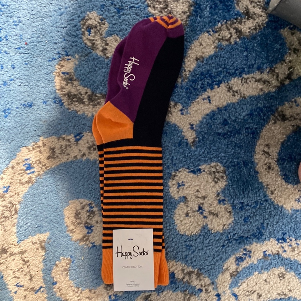 Happy Socks Striped Dress Socks